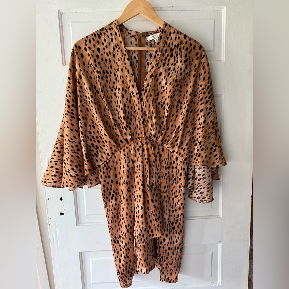 She + Sky Animal Print Dress